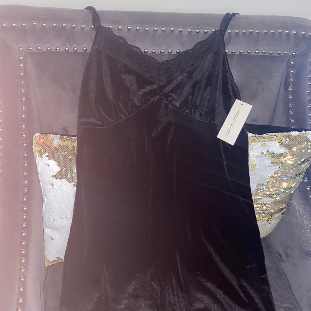 Long black dress